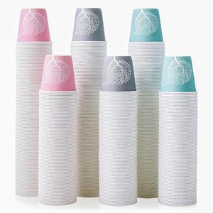 Paquete de 600 Vasos Desechables de 3 oz para Baño, Vasos de Papel Pequeños y Coloridos para Fiestas, Picnics, Barbacoas, Viajes y Eventos - Product Image 1