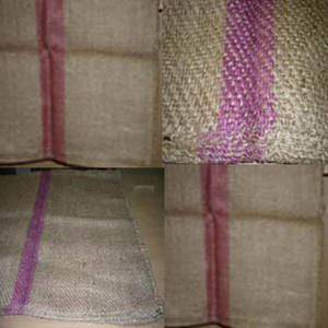 กระสอบป่านคุณภาพสูง DW STD 100% พร้อมเชือกผูก ลายแดง สำหรับบรรจุข้าว โกโก้ เม็ดมะม่วงหิมพานต์ เป็นมิตรกับสิ่งแวดล้อม ย่อยสลายได้ทางชีวภาพ - Product Image 3