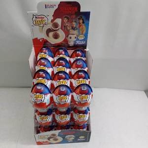 Huevos de Chocolate Sorpresa con Temática de Stranger Things, Marca Kinderr Joy, Precio de Fábrica, Venta al por Mayor, Caja de 72 Unidades, Confitería Infantil con Licencia - Product Image 1