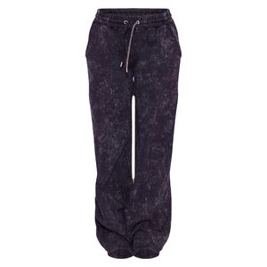 ออกแบบโลโก้ตามสั่ง กางเกงวอร์มผ้าฝ้ายสำหรับผู้หญิง ทรงลำลอง เอวสูง ระบายอากาศได้ดี เป็นมิตรกับสิ่งแวดล้อม สีซีดแบบวินเทอร์  พร้อมเชือกผูก - Product Image 5