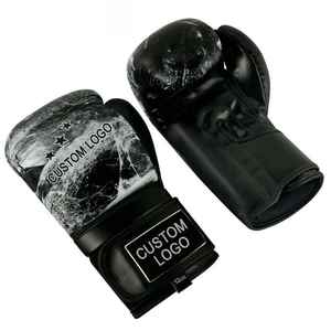 High Quality Wholesale Leather <b>Boxing</b> Gloves For Training <b>Sparring</b> With Moisture Wicking And OEM Custom Logo - Product Image 5