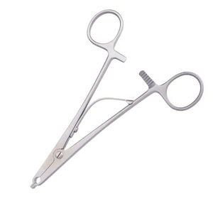 Pince à clipser orthopédique manuelle de 6,25 pouces, en acier inoxydable chirurgical, instrument de chirurgie générale par HBI - Product Image 4