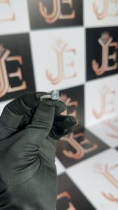 Anillo de Plata de Ley 925 con Corte Esmeralda y Diamante Moissanita, Precio al por Mayor, Anillo Solitario para Mujer, Joyería Fina - Product Image 6