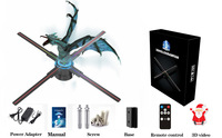 MissYou 20,5 pouces (52 cm) – Ventilateur projecteur publicitaire mural 3D holographique haute technologie avec 552 LED, application et Wi-Fi – Garantie 1 an