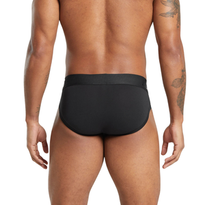 Sous-vêtements pour hommes, caleçons noirs respirants en coton extensible, soutien athlétique, doux, confortables, coupe classique, pour un usage quotidien - Product Image 2