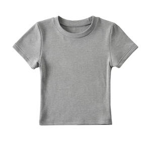 Good Quality 100%Cotton Plain Blank Women <b>Crop</b> <b>Top</b> T-Shirt O Neck Wholesale price Fit Trendy Short Sleeve Women <b>Crop</b> <b>Top</b> T-Shirt - Product Image 3