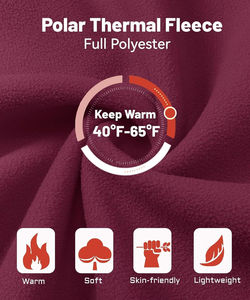 Veste softshell personnalisée pour femme en polaire, coupe-vent, respirante, thermique, avec fermeture éclair, pour la randonnée, le camping, le ski, broderie - Product Image 4