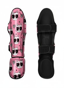 Protège-tibias de Muay Thai personnalisés pour le sport en plein air, nouvelle conception, protections de pieds pour le kick-boxing, protège-tibias d'entraînement MMA et karaté - Product Image 6