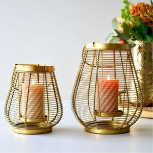 <b>Gold</b> Metal <b>Lantern</b> Pair Intricate Cutout Pattern Tea Light Candle Holder Vintage Style Table Centerpiece Home Decor Gift <b>Lantern</b> - Product Image 6