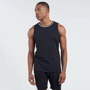 Débardeur uni pour homme, vêtement de fitness, coupe ample, sans manches, gilet de sport léger pour homme - Product Image 2