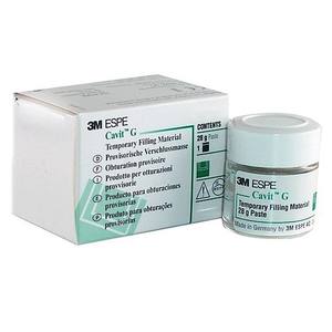Matériau de remplissage dentaire temporaire auto-durcissant Cavit G de haute qualité certifié CE, pot de 28 g pour restaurations temporaires - Product Image 1