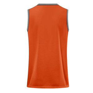 Camiseta de Baloncesto Personalizada de Alta Calidad, Camiseta de Baloncesto de Color Sólido, Ropa Deportiva - Product Image 3