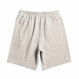 Shorts de Verano Unisex de Algodón para Adolescentes, Cintura Elástica, Diseño Transpirable, Colores Sólidos, Logotipo Frontal - Product Image 3