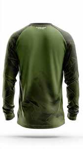 เสื้อเจอร์ซีย์แบบซับลิเมชั่นสั่งทำพิเศษ แขนยาว ทรงปกติ ผลิตจากโพลีเอสเตอร์ 100% สำหรับการแข่งขันและฝึกซ้อม ระบายอากาศได้ดี เหมาะสำหรับผู้ใหญ่ - Product Image 2
