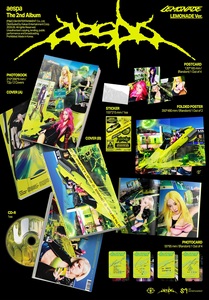 AESPA - [ LEMONADE ] 2ND ALBUM (LEMONADE Ver.) Álbum de K-Pop en CD, el Más Vendido en Corea, para Todas las Edades - Product Image 5