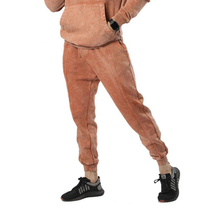 Conjunto Deportivo de Hombre PATCH HOUSE con Capucha, Cortavientos, de Forro Polar, Pantalones y Sudadera de Algodón de Color Sólido, Casual y Transpirable - Product Image 5