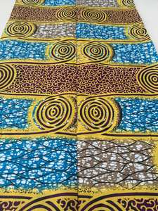 Tela de Algodón Premium con Estampado Africano Personalizado, Tipo Loincloth Holandés, con Patrones Vibrantes para Prendas Tradicionales Únicas de Mozambique - Product Image 4