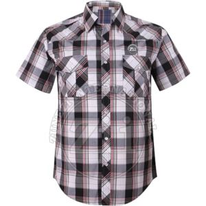 Chemise en flanelle imprimée automne-hiver, haute qualité, manches longues, à carreaux, boutonnée, avec deux poches et doublure polaire - Product Image 1