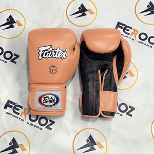 Guantes de Boxeo Fairtex Color Rosa Bebé, Cuero Vacuno Genuino, para Muay Thai, Sparring, Entrenamiento, Productos de Gimnasio de Última Tendencia - Product Image 4