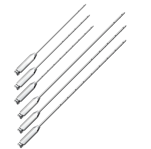 Cannule d'infiltration tumescente 2,0 mm x 20 cm avec raccord Luer Lock en acier inoxydable, instrument de liposuccion - Product Image 2