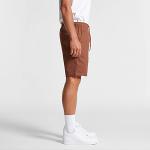 Shorts de Playa para Hombre, 100% Algodón, Cintura Elástica, Logotipo Frontal, Ecológicos, Anti-UV, Secado Rápido, Transpirables, Estilo Urbano, Casual de Verano - Product Image 5