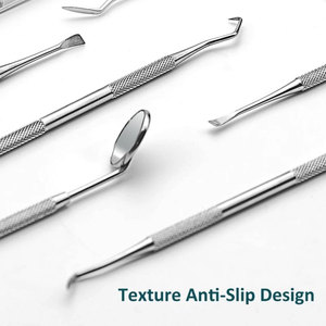Grattoir à tartre dentaire en acier inoxydable de qualité médicale, outil professionnel de nettoyage des dents, détartreur dentaire, plaque dentaire, vente en gros - Product Image 6