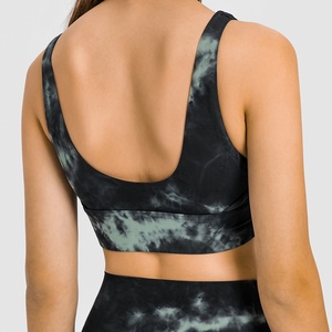 Soutiens-gorge de sport pour femmes très demandés, faible MOQ et qualité supérieure, prix bas, dos nageur, anti-rétrécissement, rembourrés, pour adultes - Product Image 4