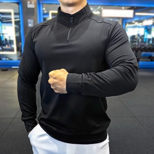 Custom Gym Fitness <b>Compression</b> T <b>Shirt</b> Manufacturer Performance Activewear Cotton Polyester Blend Screen Print Embroidery - Product Image 1