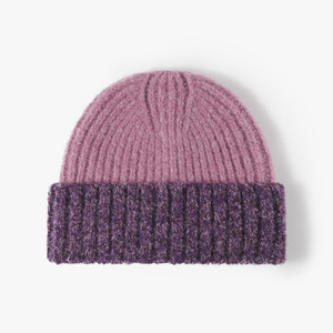 Wholesale Wool Blend Custom logo Winter <b>Beanie</b> Hat Super Quality Breathable <b>Waterproof</b> Thermal Knit Skullies Bulk Order Daily - Product Image 4