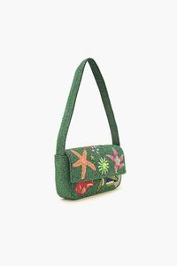 Bolso de Mano Bordado a Mano con Cuentas de Semillas, Diseño Floral Bohemio, Bolso de Hombro Personalizado con Cuentas y Borlas Coloridas - Product Image 5