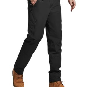 Pantalones de Senderismo para Hombre, Color Caqui, Tácticos, Ripstop, Impermeables, Diseño Personalizado, Múltiples Bolsillos, Estilo Cargo, Ropa Casual para Exteriores - Product Image 2