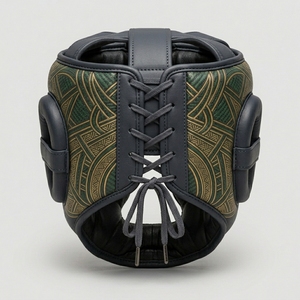 Protège-tête de boxe pour Muay Thai, Kickboxing, MMA, Karaté – Conception personnalisée, vente en gros, Trexo Sports, cuir PU écologique, OEM - Product Image 2