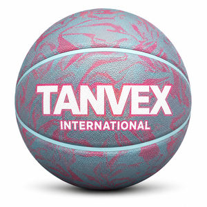 Ballon de basketball TANVEX INTERNATIONAL, taille personnalisée, revêtement en PVC, chambre à air en caoutchouc naturel, durable, écologique, 600-650g TI-BB-0005 - Product Image 6