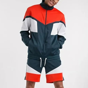 Hot Sale 2025 Sweatsuit <b>Track</b> Short Set Nylon Polyester Suit Summer Two Piece Windbreaker <b>Jacket</b> and Shorts Sets <b>For</b> <b>Men</b> - Product Image 4