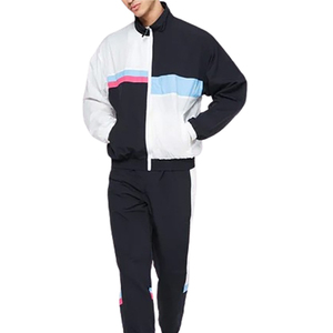 Conjunto Deportivo Personalizado de Nylon para Hombre, Estilo Urbano, de Alta Calidad, 2 Piezas, Ligero, Holgado, Cortavientos - Product Image 1