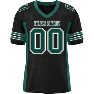 Professional American Football Jersey Moisture Wicking Fabric Digital Print Custom Logo OEM ODM Supplier Performance Wear - Product Image 3