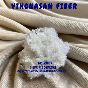 เส้นใยโพลีเอสเตอร์ PSF Vikohasan 100% รีไซเคิล 7D แบบกลวงเชื่อมต่อ GRS/OEKO TEX/ISO-9001 ขนาด 32/38/51/64/76 มม. สำหรับปั่นด้ายคอนกรีต - Product Image 4