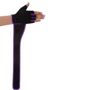 Gants de sport ergonomiques Qaswa avec sangle de poignet réglable, design léger à demi-doigts, gants de fitness de haute qualité - Product Image 4