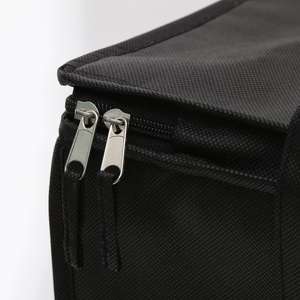 Sac fourre-tout réutilisable en coton biologique 100% avec fermeture éclair, personnalisation de la marque, sac de shopping promotionnel écologique, fabricant - Product Image 6