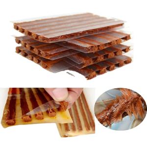 100*6mm noir brun vulcanisant bandes de réparation de <span class=keywords><strong>pneu</strong></span> cordes de joint de <span class=keywords><strong>pneu</strong></span> utilisées pour le <span class=keywords><strong>pneu</strong></span> de crevaison Tubeless - Product Image 5