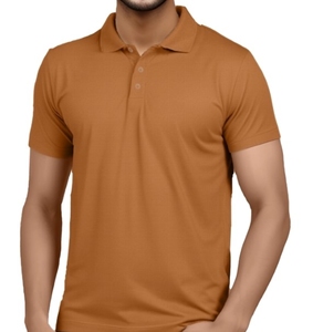 Polo pour homme durable 100% polyester, résistant au rétrécissement, uniforme de travail industriel, vêtement décontracté respirant - Product Image 3