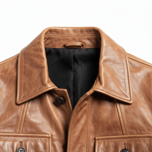 RELEVO INDUSTRY Premium Quality <b>Men's</b> Maroon Quilted <b>Jacket</b> Eco-friendly White Sleeve Solid Color Zipper Front Stand Regular Fit - Product Image 4