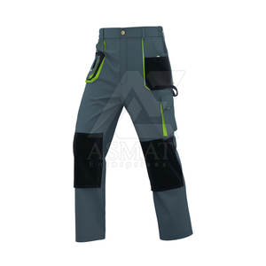 Pantalones de Trabajo Dinámicos, Tela Elástica, Construcción Resistente, Pantalones de Trabajo para Uso Diario, Cómodos - Product Image 2