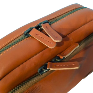 Soft Grain Leather Women <b>Waist</b> Crossbody Bag Minimalist Fashion Belt Bag Mini Shoulder Bag Travel - Product Image 5