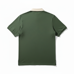 เสื้อโปโลแขนสั้นสำหรับเล่นกอล์ฟฤดูร้อน พิมพ์โลโก้ตามสั่ง เนื้อผ้าระบายอากาศได้ดี เสื้อยืดโปโลสำหรับผู้ชาย คุณภาพสูง - Product Image 4