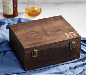 Cajas de Almacenamiento de Madera Maciza Personalizadas y Caja de Madera con Bisagras, Diferentes Estilos, Caja de Madera Empaquetada de la India - Product Image 3