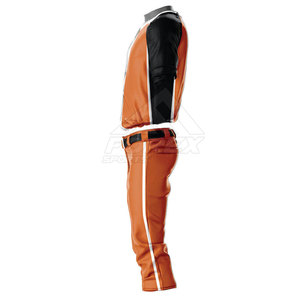 ผู้ผลิตชุดเบสบอลจากปากีสถาน ชุดเบสบอลแบบติดกระดุม ชุดเบสบอลสีพื้น - Product Image 5