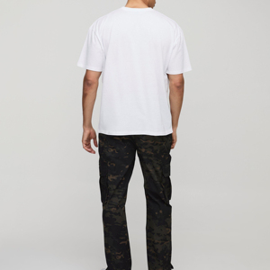 Camiseta de Gran Tamaño para Hombre, Estampado de Alta Densidad, Algodón Suave Premium, Cuello Redondo, Manga Corta - Product Image 2