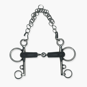 Bocados Pelham de Acero Inoxidable de Alta Calidad con Cadena, Bocados Ingleses para Caballos, Bocado Pelham Mullen, Precio al por Mayor - Product Image 5