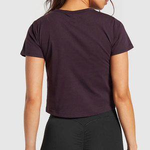 Camiseta Corta Premium para Mujer, Informal, de Manga Corta, Suave y Elástica, para Uso Diario, Cómoda para el Verano - Product Image 2